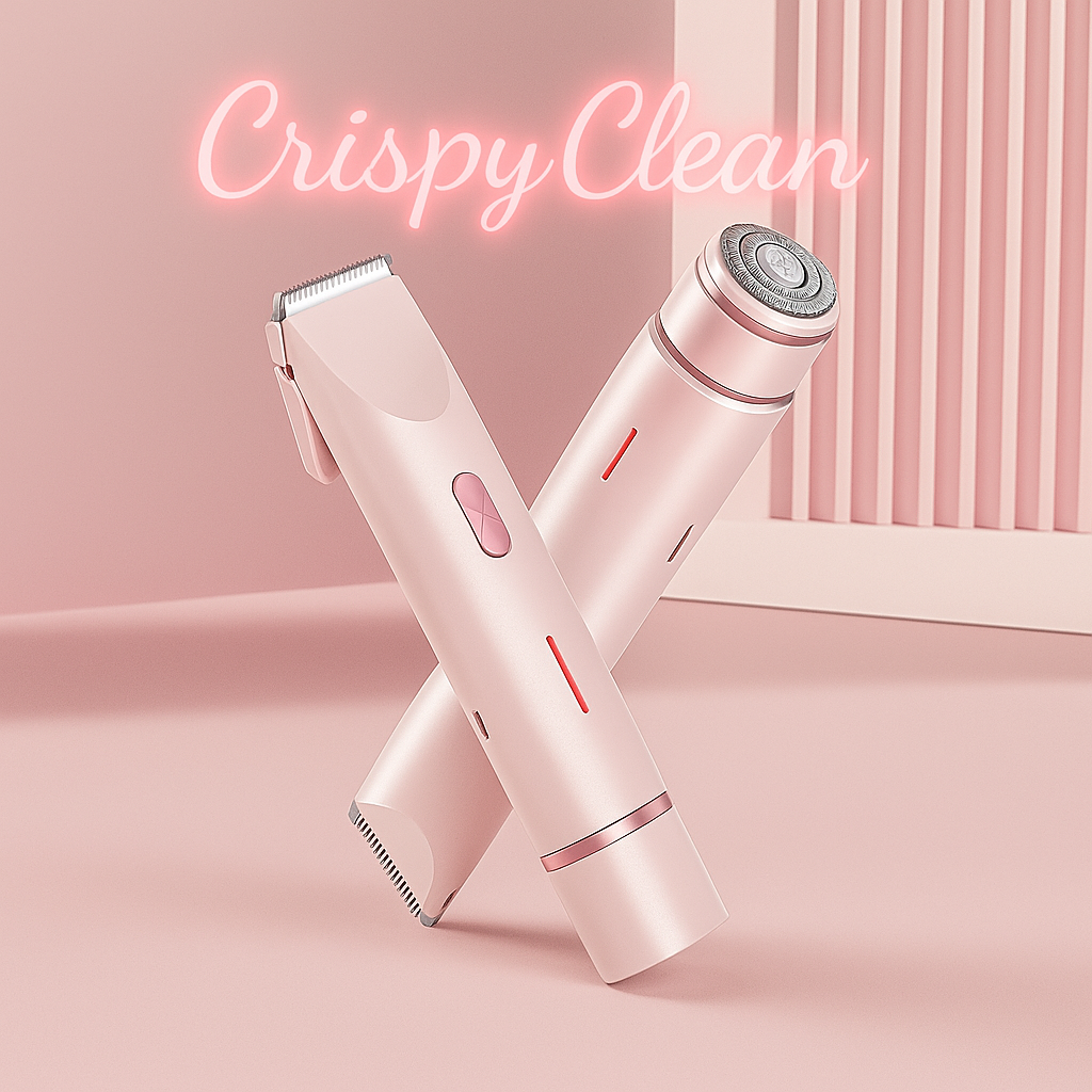 CrispyClean 2-in-1 Body Shaver